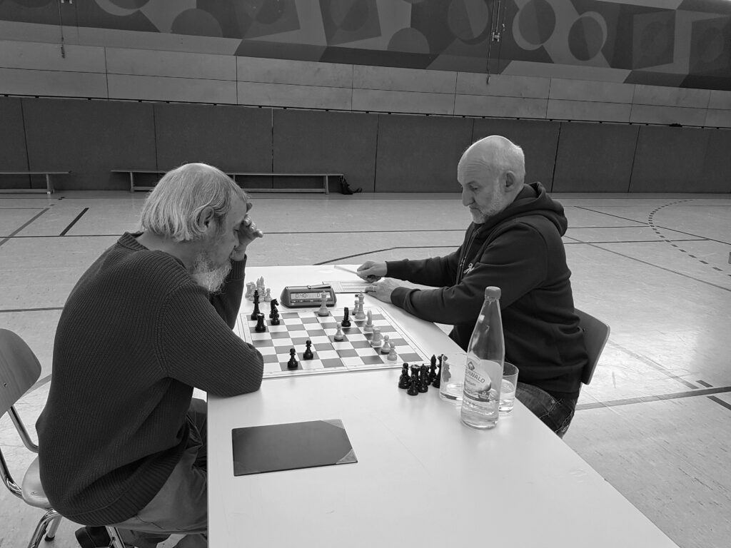 Burkhard und Bernd in black&white